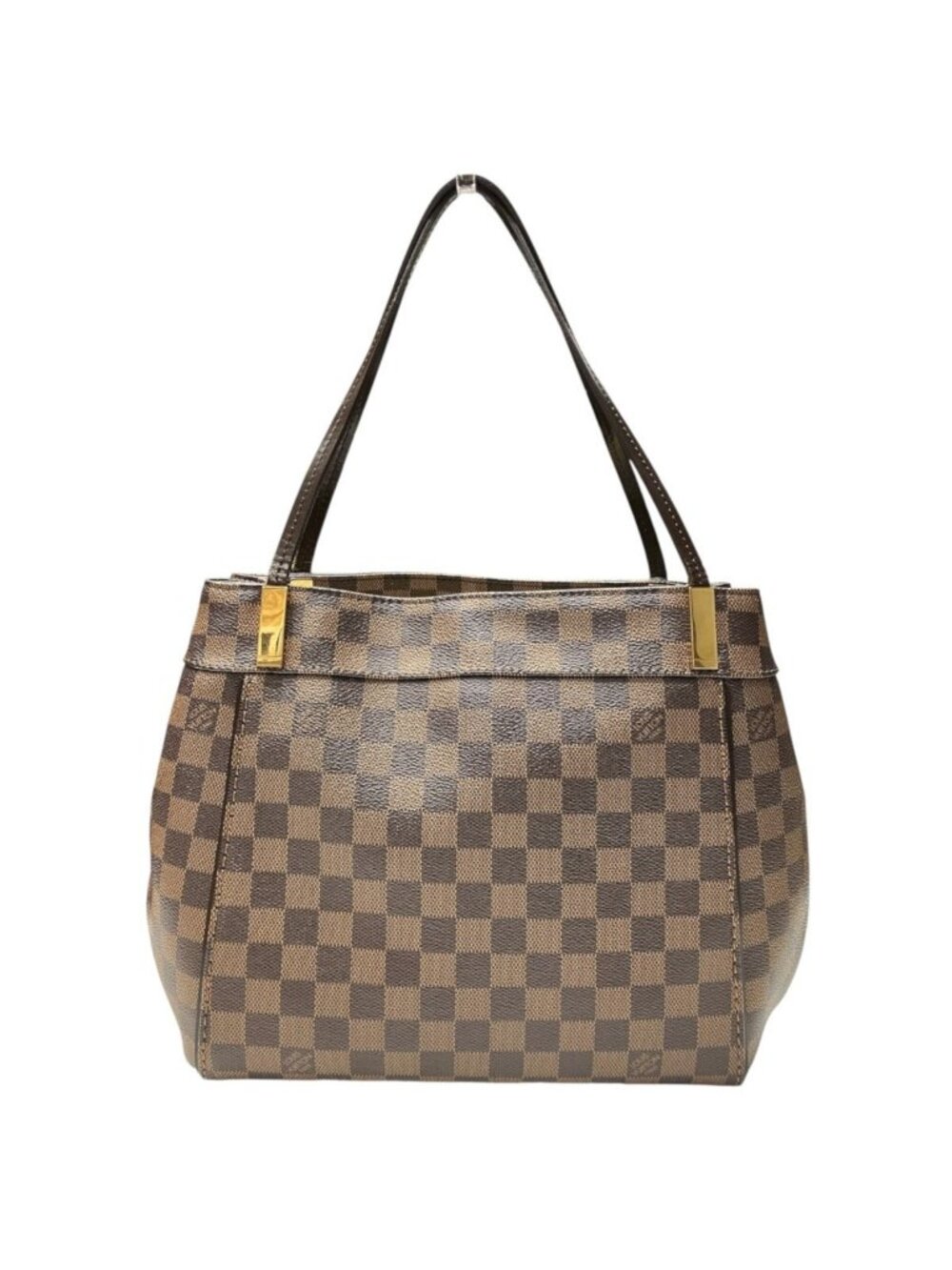 Louis Vuitton Marybone PM Damier Ebene Tote Bag Canvas